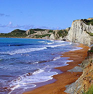 Spiaggia rossa di Xi